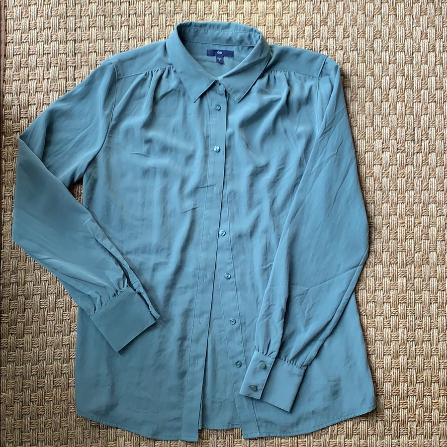 Gap Button-Down Blouse